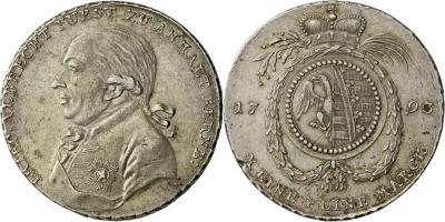 ANHALT-BERNBURG Friedrich Albert 1765-1796, Konventionstaler 1793, Silberhütte, 27,66g.Dav. 1905.jpg