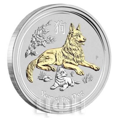 Австралия 1 доллар 2018 год «Год собаки»  (реверс).jpg