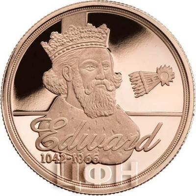 Гибралтар соверен 2016 Эдуард Исповедник (реверс).jpg
