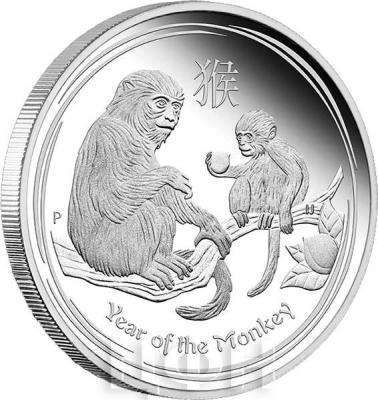 Австралия 2016 год Обезьяны пруф (набор).jpg