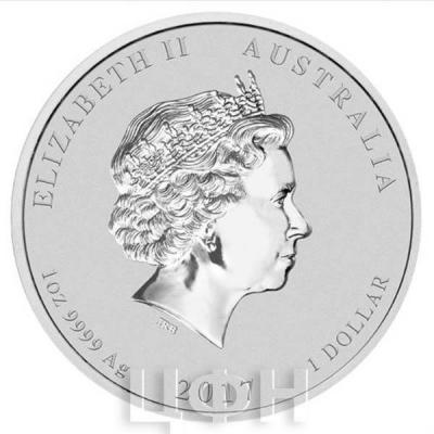 Австралия 1 доллар 2017 год мат (аверс).jpg