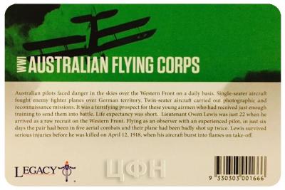 Австралия 20 центов АНЗАК AUSTRALIAN FLYNG CORPS (карточка).jpg