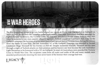 Австралия 20 центов АНЗАК WWI WAR HEROES (карточка).jpg