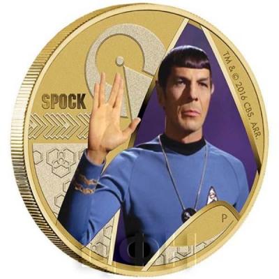 Тувалу 1 доллар 2016 «Спок» серии «Звёздный путь» бронза (реверс).jpg