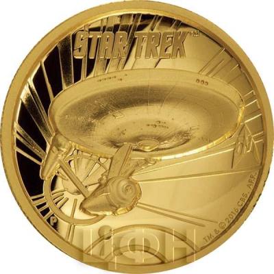 Тувалу 100 долларов  2016 Звездолёт Энтерпрайз (ркверс).jpg