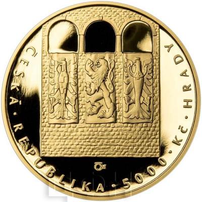 Чехия 5000 CZK 2017 Замок Боузов (аверс).jpg