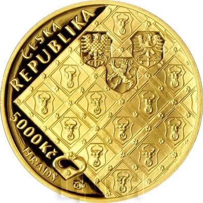 Чехия 5000 CZK 2017 Замок Пернштейн (аверс).jpg