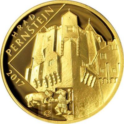 Чехия 5000 CZK 2017 Замок Пернштейн (реверс).jpg