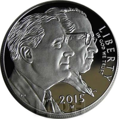 США 1 доллар 2015 года «March of Dimes» (аверс).jpg