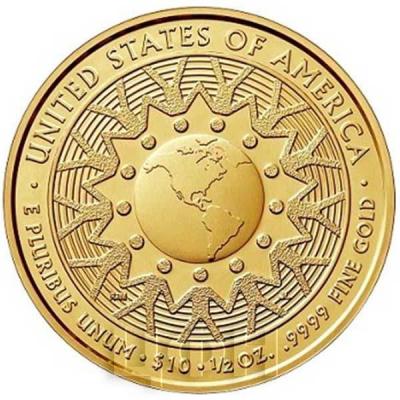 США 10 долларов 2016 года «Патрисия Никсон» (реверс).jpg