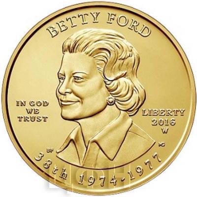 США 10 долларов 2016 года «Бетти Форд» (аверс).jpg