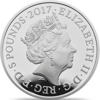 Великобритания 5 фунтов 2017 Принц серебро (2).jpg