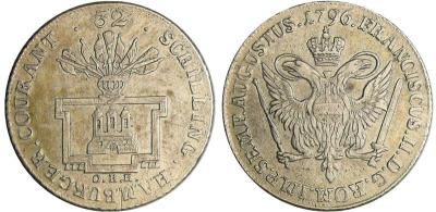 Hamburg Franz II 32 schilling 1796 O.H.K.jpg