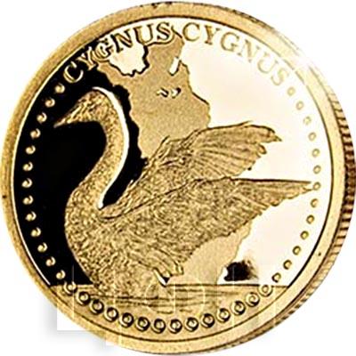 Ниуэ 5 долларов  2018 год «Лебедь кликун» (реверс).jpg