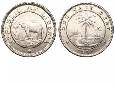 Либерия - полцента 1941.jpg