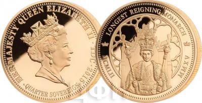 TDC соверен 2015 год LONGEST REIGNING MONARCH (реверс).jpg