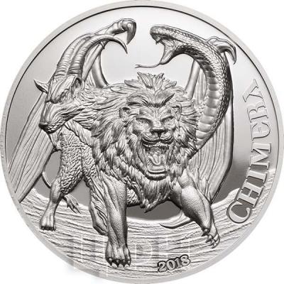 Танзания 1500 шиллингов 2018 год «CHIMERA» (реверс).jpg