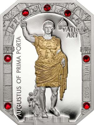 Острова Кука 5 долларов 2015  AUGUSTUS OF PRIMA PORTA VATICAN ART (реверс).jpg