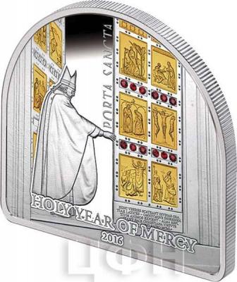 Острова Кука 5 долларов 2016 год PORTA SANCTA HOLY YEAR OF MERCY (реверс).jpg