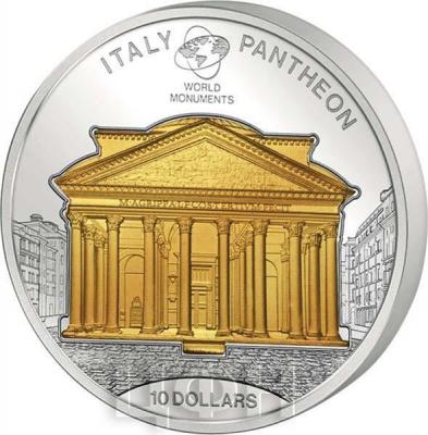 Острова Кука 10 долларов 2015 ITALY PANTHEON (реверс).jpg
