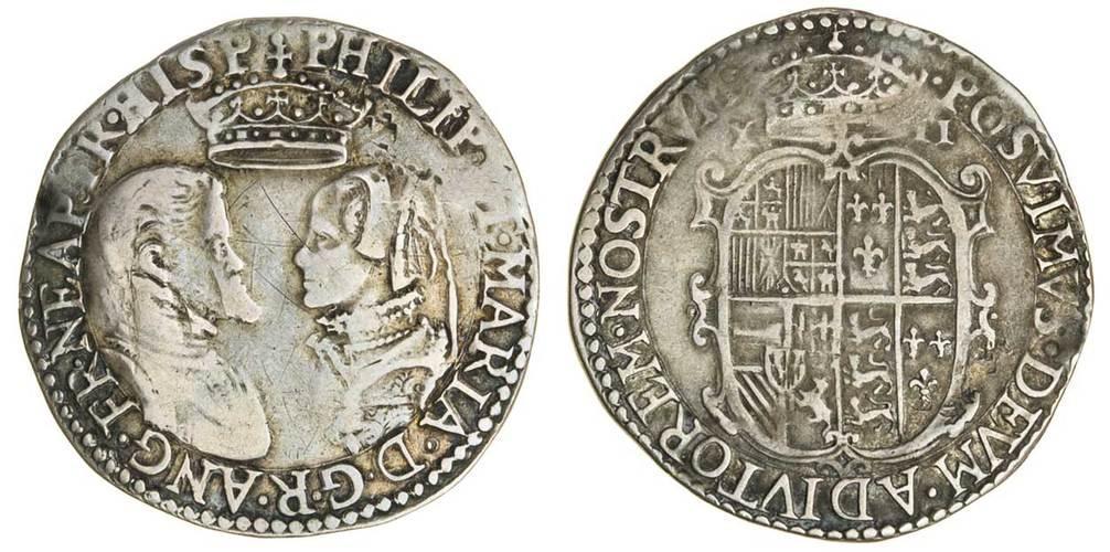 240 фунтов. Монета 1554 года.