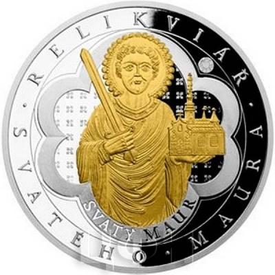Ниуэ 1 доллар 2017 «Реликварий святого Мавра» (реверс).jpg