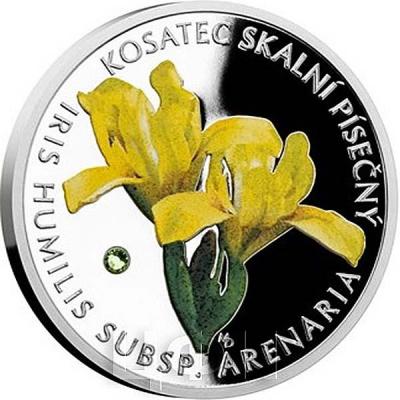 Ниуэ 1 доллар 2017 «Ирис песчаный» (реверс).jpg