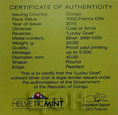 Конго 1000 франков 2015 Год Козы (сертификат).jpg