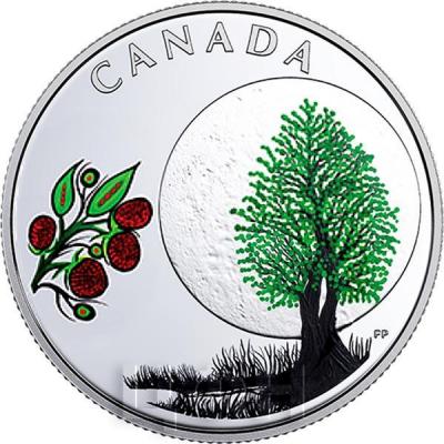 7. Канада 3 доллара 2018 «Raspberry Moon» (реверс).jpg