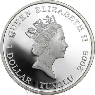 Тувалу 1 доллар 2009 год (аверс).jpg