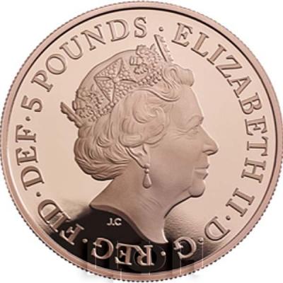 Великобритания 5 фунтов 2018 год (аверс).jpg