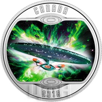 Канада 10 долларов 2018 «USS Enterprise NCC-1701-Dfrom» (реверс).jpg