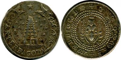 [INB-20]India-Madras-Presidency-Quarter Pagoda ND(1807).jpg