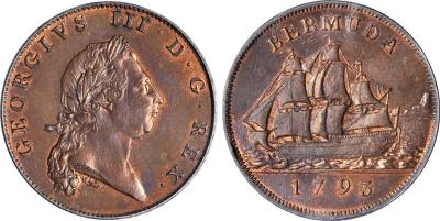 BERMUDA. Penny, 1793. George III.jpg