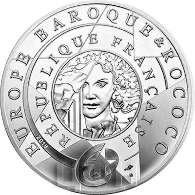 Франция 2018 год серебряная монета (аверс).jpg