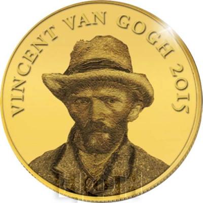 Конго 100 франков КФА 2015 год «Vincent van Gogh» (реверс).jpg