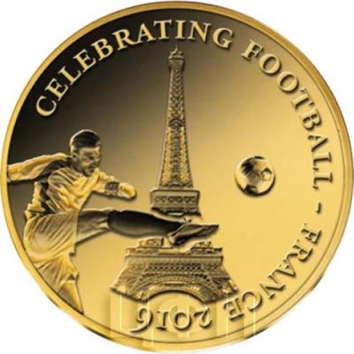 Конго 100 франков КФА 2016 год «Чемпионат Европы по футболу 2016» (реверс).jpg