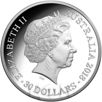 Австралия 30 долларов 2018 год «Игры» (аверс).jpg