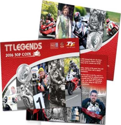 Остров Мэн 50 пенсов 2016  год «TT Legends» (буклет).jpg