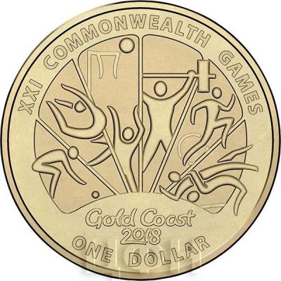 Австралия 1 доллар 2018 «XXI COMMONWEALTH GAMES». (реверс).jpg