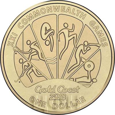 Австралия 1 доллар 2018 «XXI COMMONWEALTH GAMES». (реверс).jpg