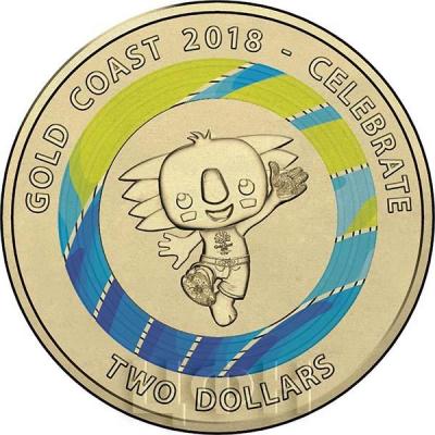 Австралия 2 доллара 2018 «XXI COMMONWEALTH GAMES» (реверс).jpg