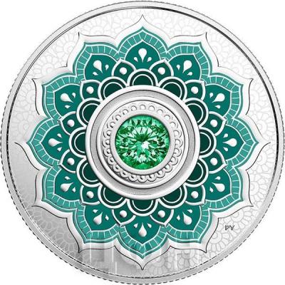 Канада 5 долларов 2018 год  «Камень мая» (реверс).jpg
