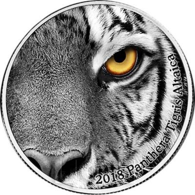 Конго 2000 франков КФА 2018 год «Глаз амурского тигра» (реверс).jpg