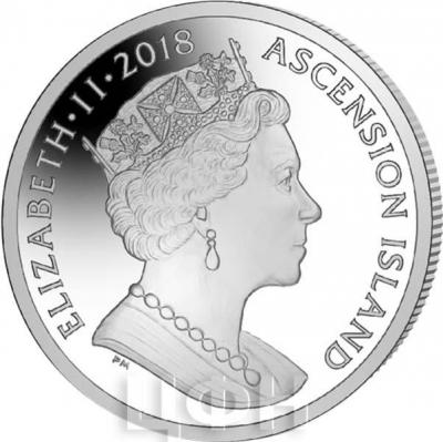 Остров Вознесения 1 крона 2018 год  (аверс).jpg