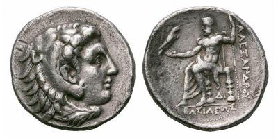 0278 -322г Македонское царство, Филипп 3, тетрадрахма (Нагидос).jpg