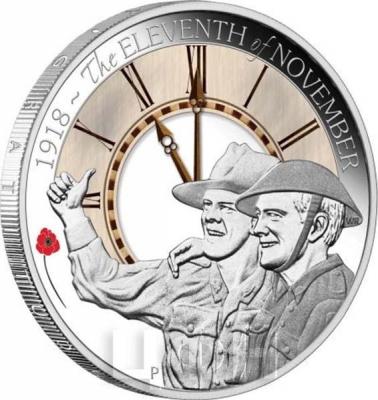 Австралия 50 центов 2018 год «ANZAC Spirit» (реверс).jpg