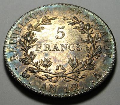 Napoléon I, 1804-1814, 1815. 5 Francs AN 12  (1803 1804) A, Paris (2).JPG