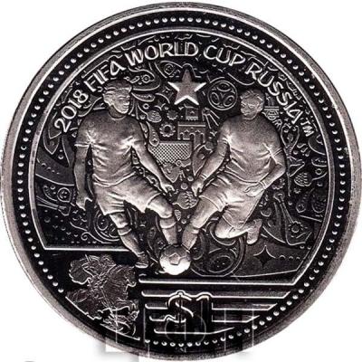 Британские Виргинские острова 1 доллар 2018 Чемпионат мира (реверс).jpg