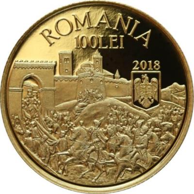 Румыния 100 леев 2018 «Михай Храбрый» (аверс).jpg